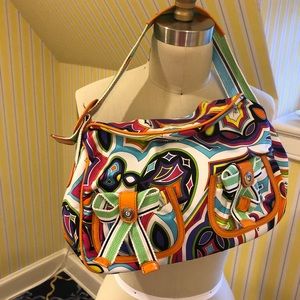 Pucci multi colored purse